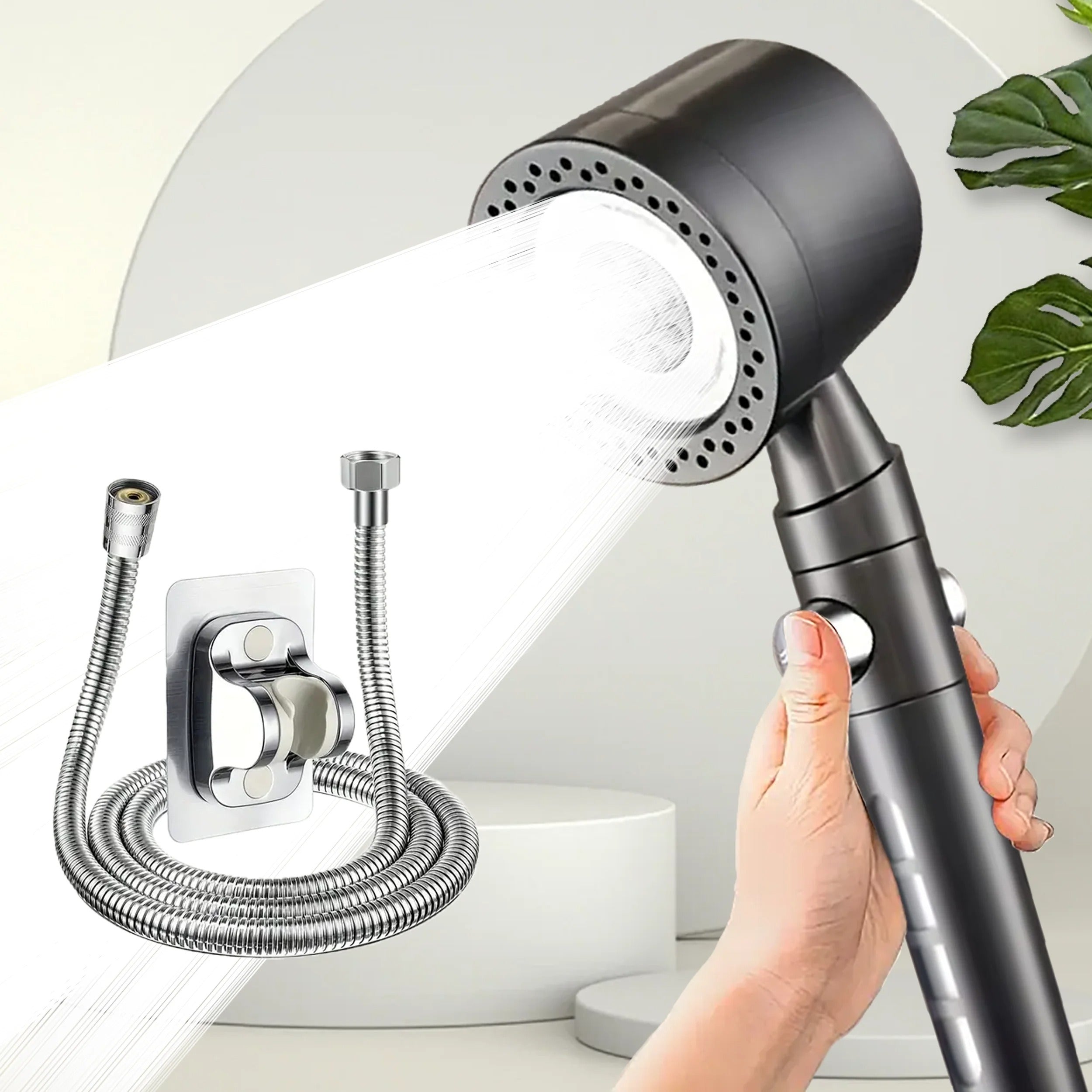 High Pressure-Filter Shower Head