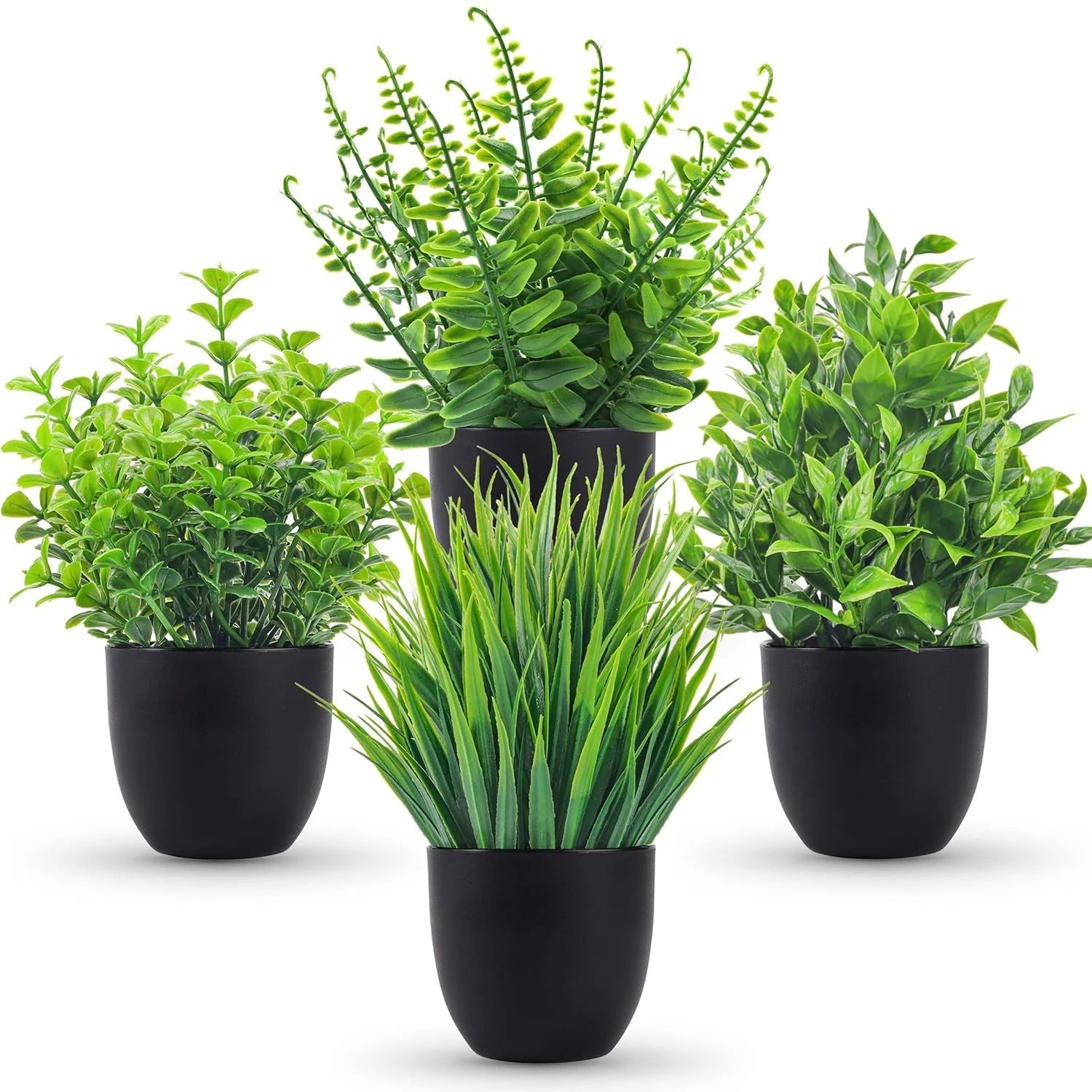SpaPlant Bathroom Decor Set (4-Pack)